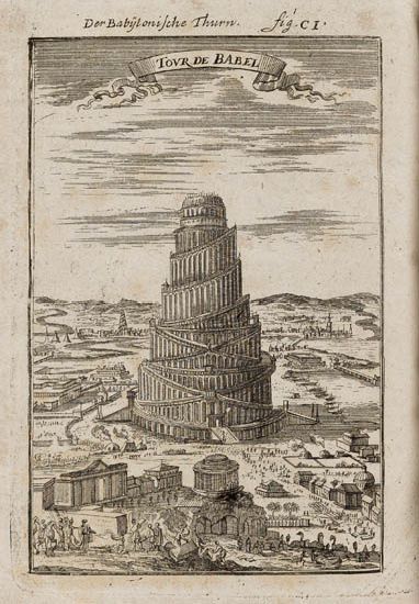 MALLET, ALAIN MANESSON. Beschreibung des gantzen Welt-Kreises. 5 vols. 1719.